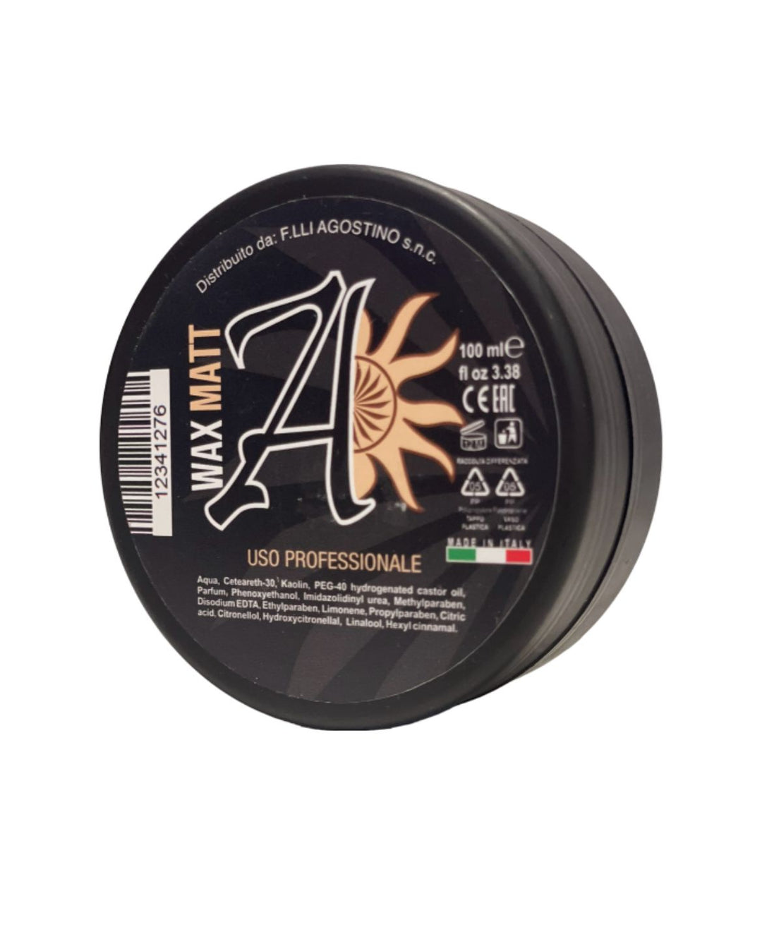 Hair Wax Matt Effect 100ml Agostino