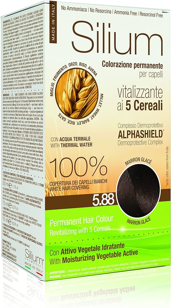 Silium Permanent Hair Color 5.88 Marron Glacè