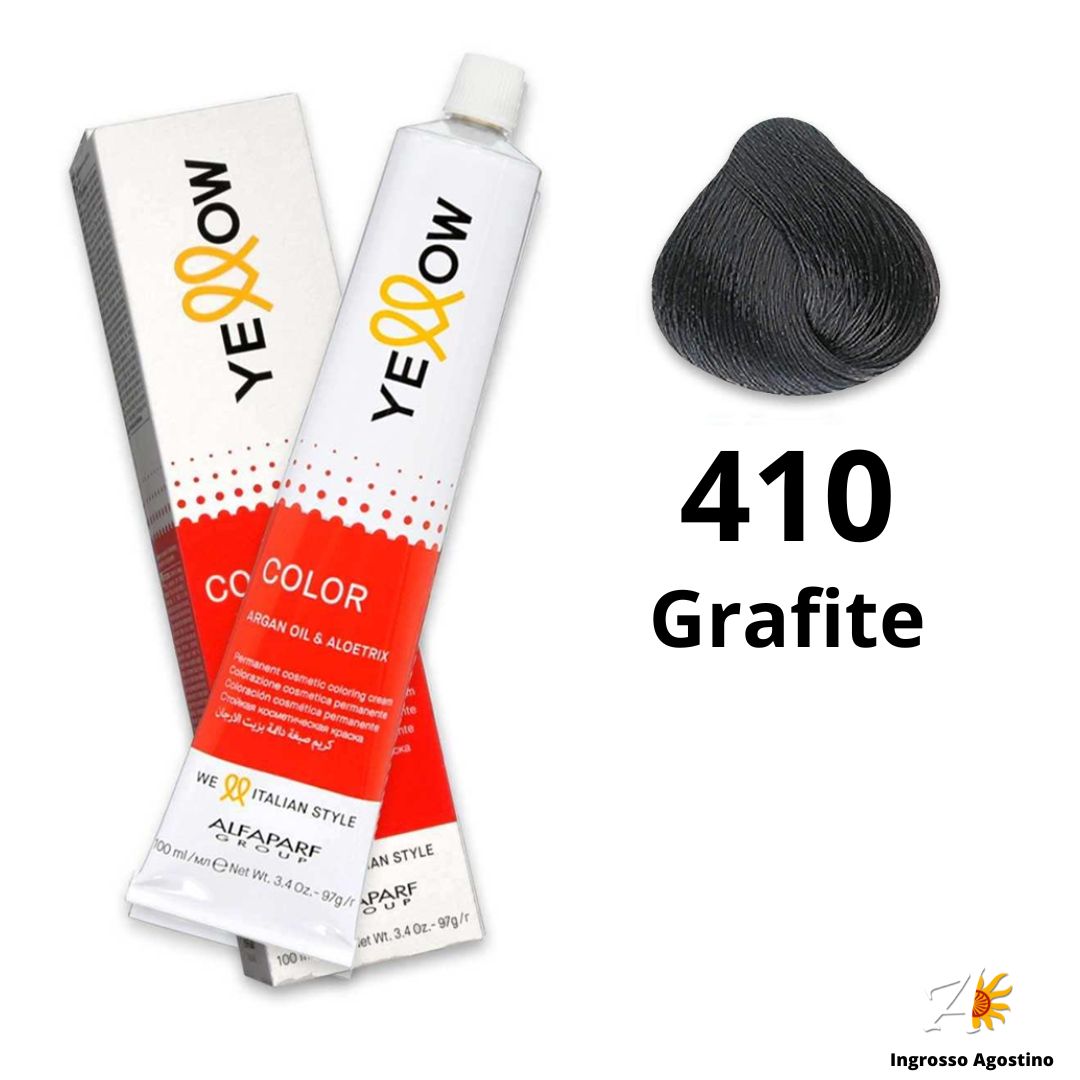 Tintura Yellow Alfaparf 100ml 410 Grafite