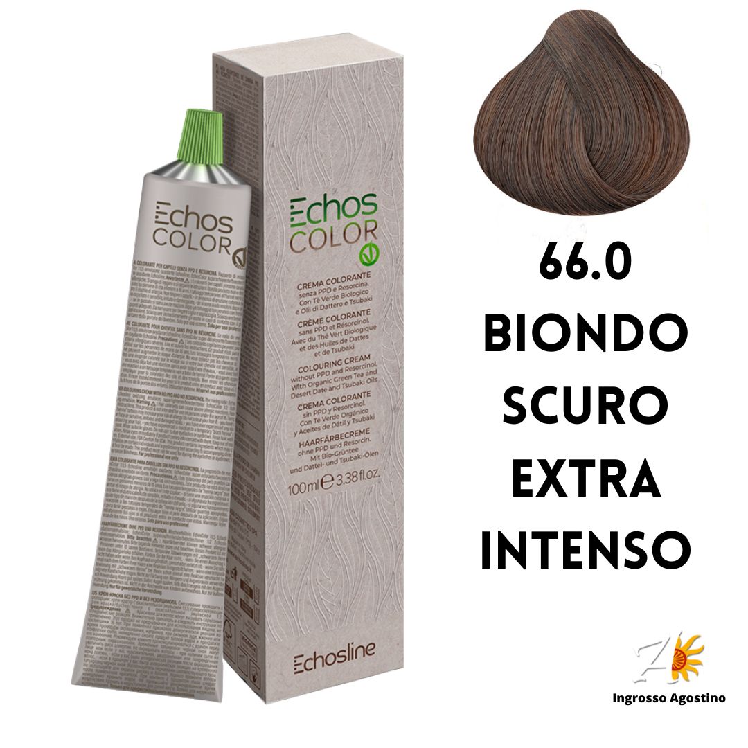 Echosline Tintura 66.0 Biondo Scuro Extra Intenso 100ml