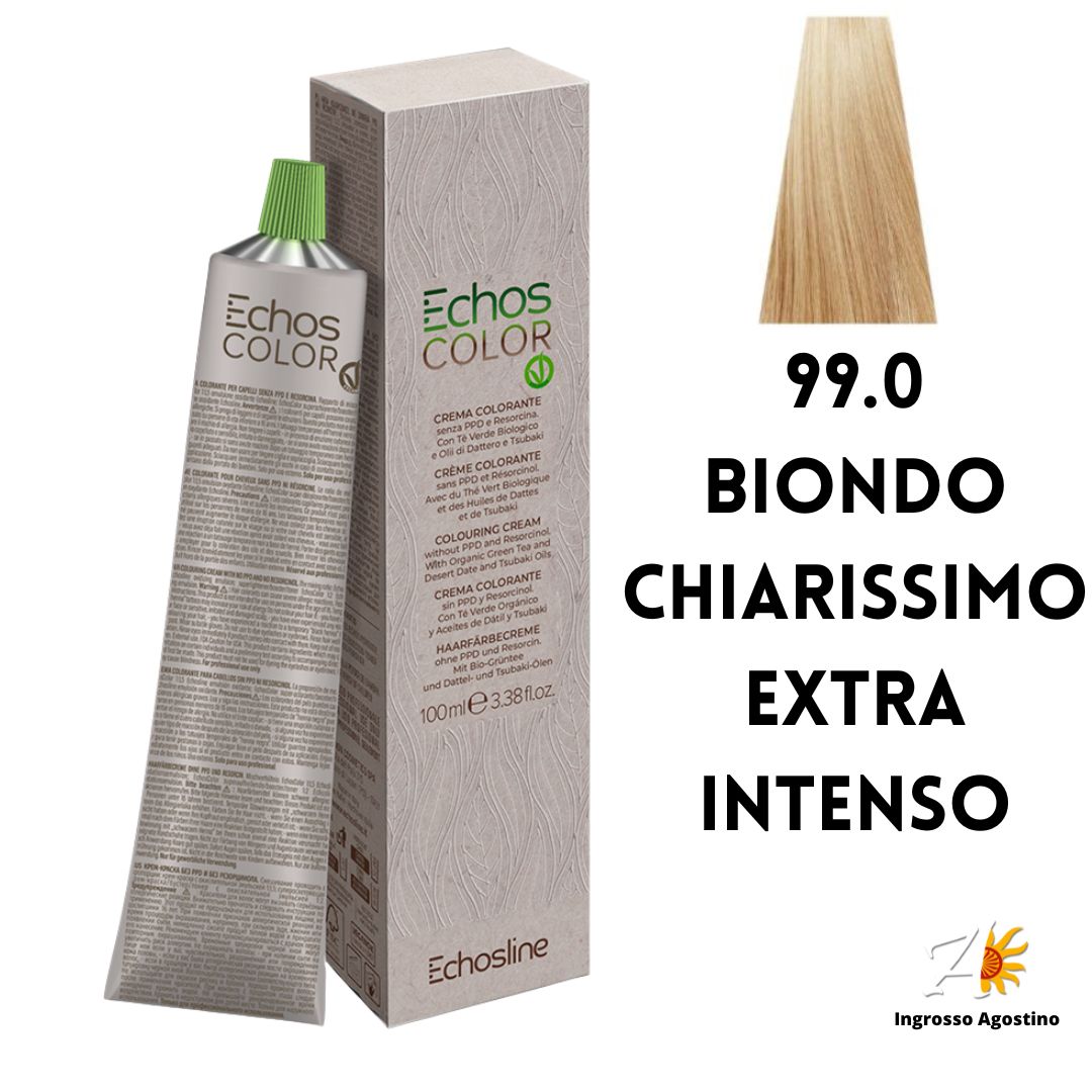 Echosline Tintura 99.0 Biondo Chiarissimo Extra Intenso 100ml