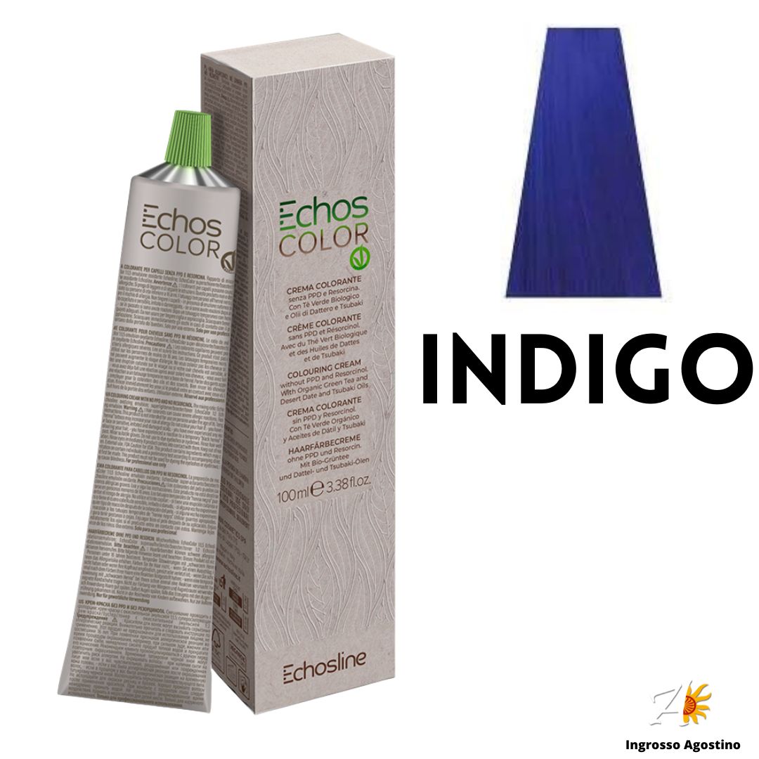 Echos Color Tintura Echosline 100ml Indigo