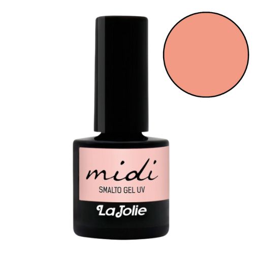 Semi-permanent nail polish Midi La Jolie 7ml Rose quartz 40