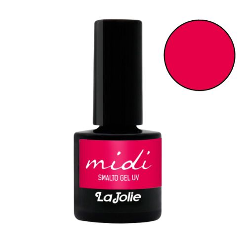 Semi-permanent nail polish Midi La Jolie 7ml Fuchsia 15