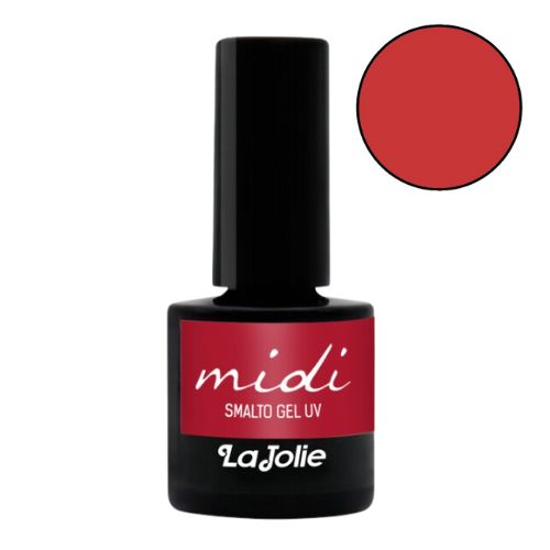 Semi-permanent nail polish Midi La Jolie 7ml Venetian Red 14