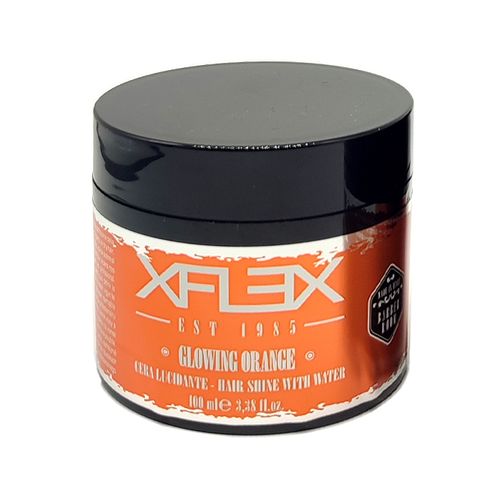 Glowing Orange XFLEX Shining Hair Wax