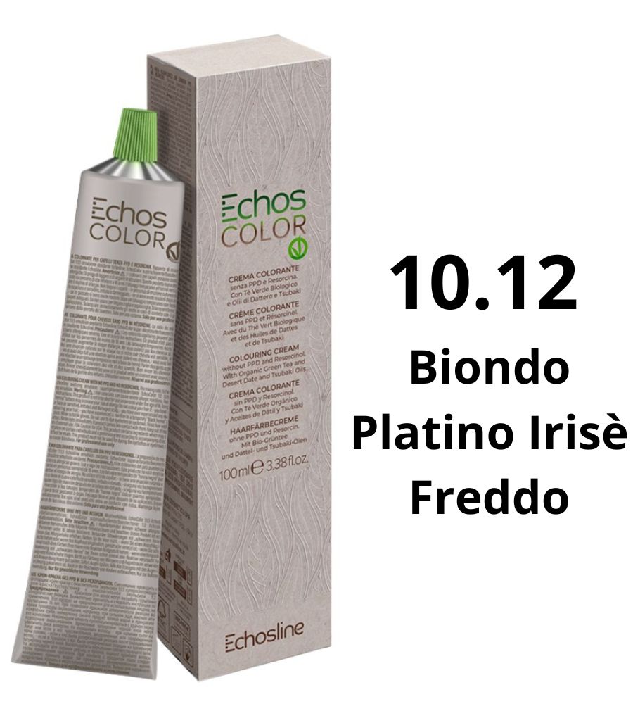 Echosline Echos Color Tintura 10.12 Biondo Platino Irisè Freddo