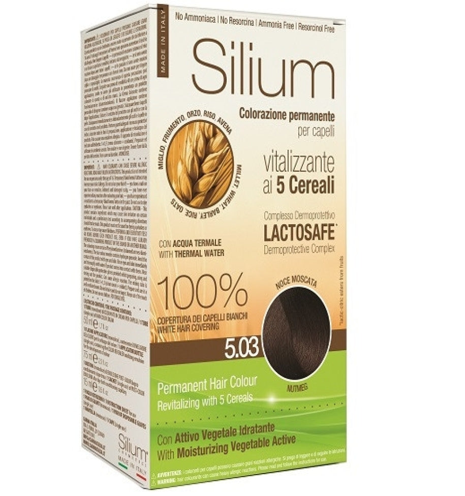 Silium Permanent Hair Color 5.03 Nutmeg