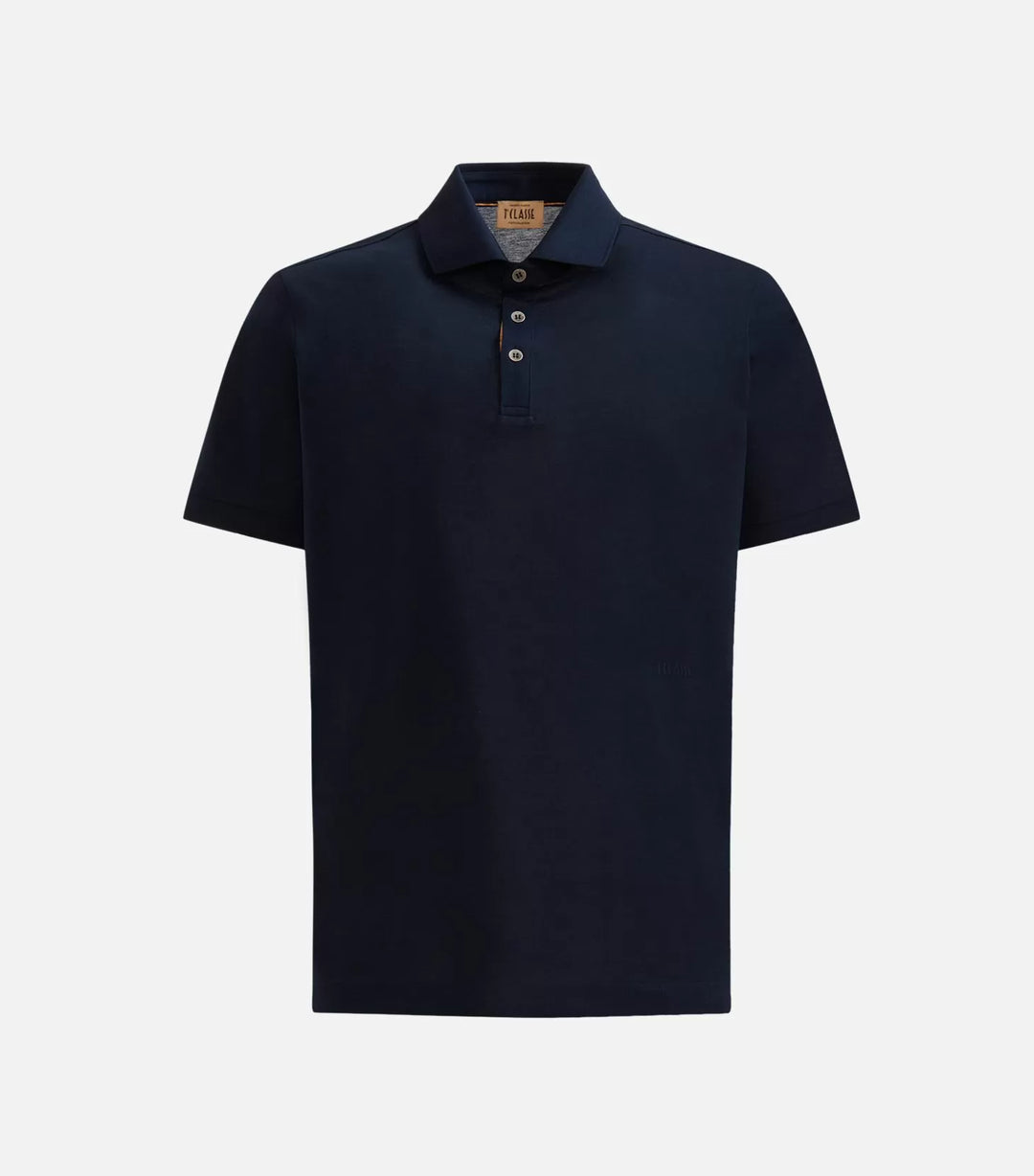 Alviero Martini Prima Classe - Polo a maniche corte in cotone Blu Mare