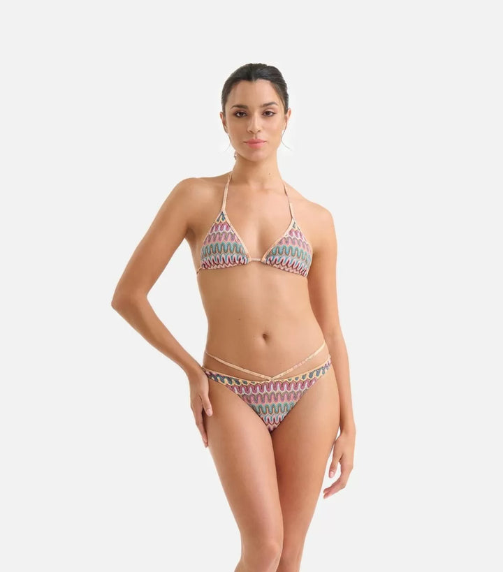 Alviero Martini Prima Classe - Bikini Crochet Luxury Multicolor