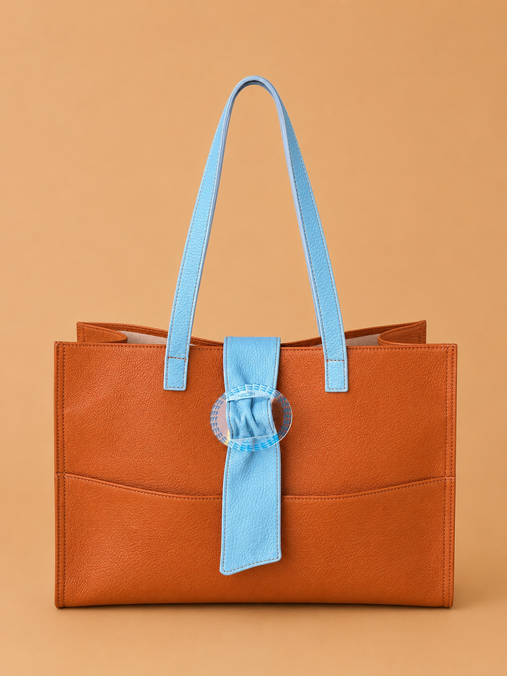 Scorpione  Shopping Bag in pelle