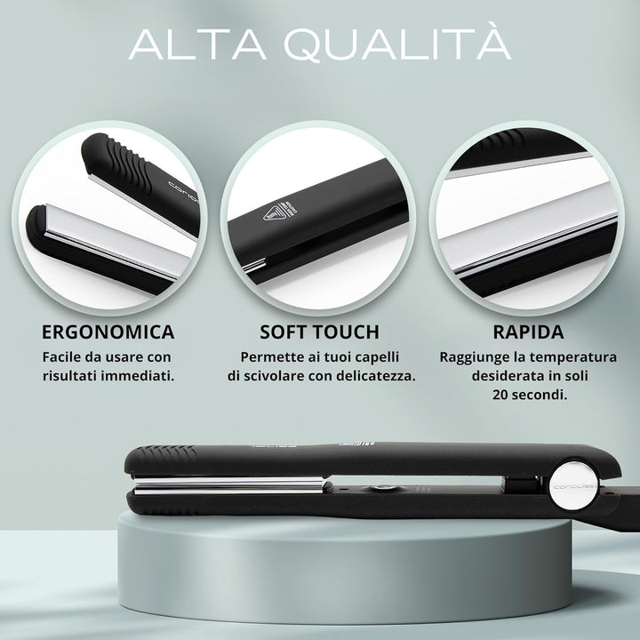 Piastra Capelli C-Style Titanium