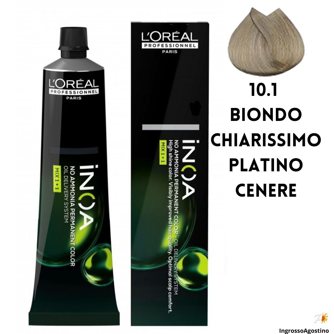 Tintura Inoa l'Oreal 60ml 10.1 Biondo Chiarissimo Platino Cenere