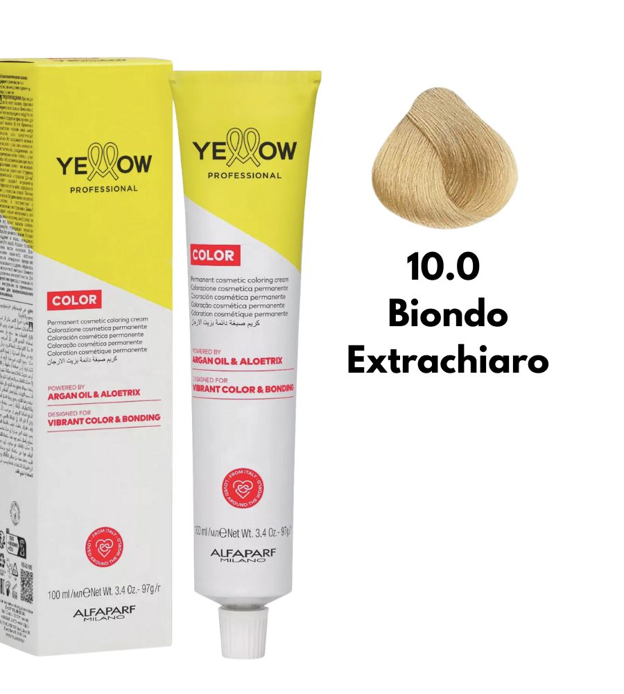 Yellow Alfaparf Dye 100ml 10 Extralight Blonde