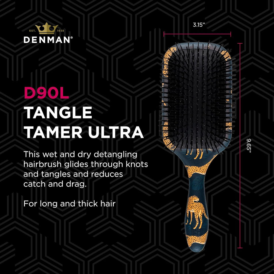 Spazzola Denman Tangle Tamer Ultra (Leopard)