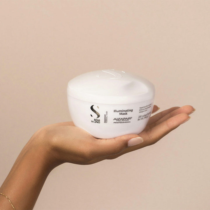 Maschera illuminante 200ml Alfaparf Milano Semi di Lino