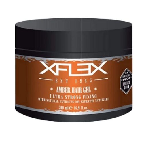 XFLEX Amber Hair Gel Ultra Strong Fixing 500ml