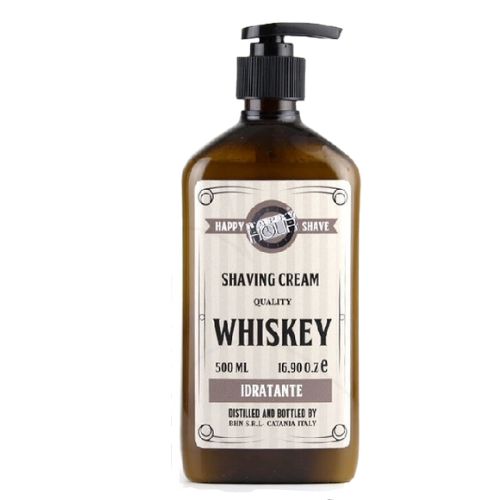 Crema Da Rasatura Idratante Whiskey 500ml Happy Hour