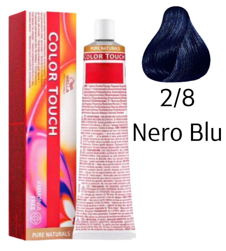 Tintura Color Touch Wella 60ml 2/8 Nero Blu