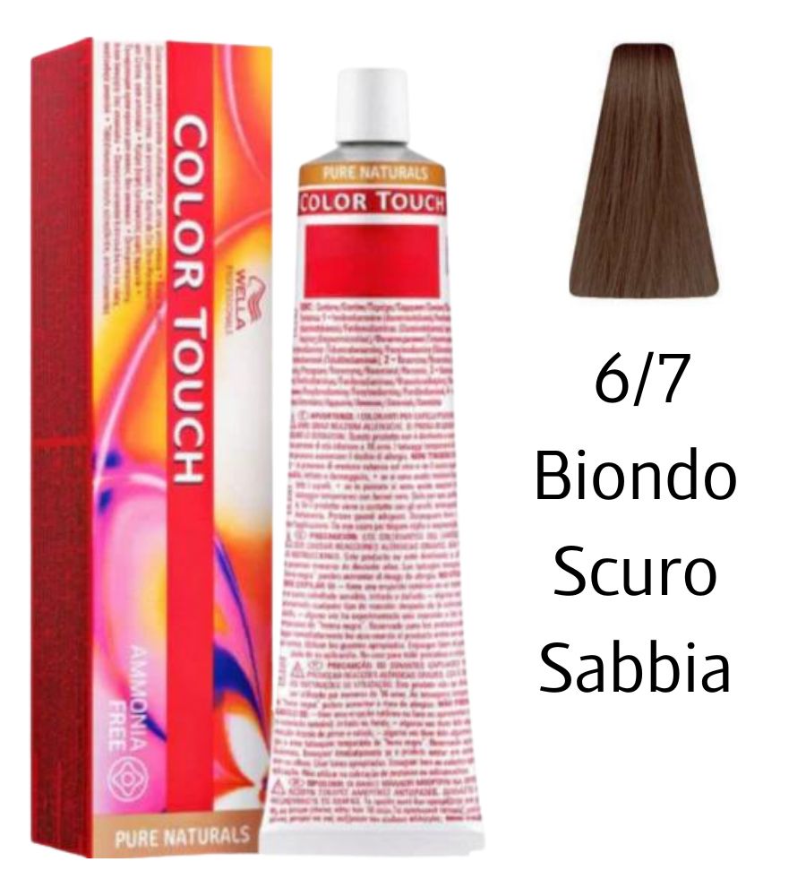 Tintura Color Touch Wella 60ml 6/7 Biondo Scuro Sabbia