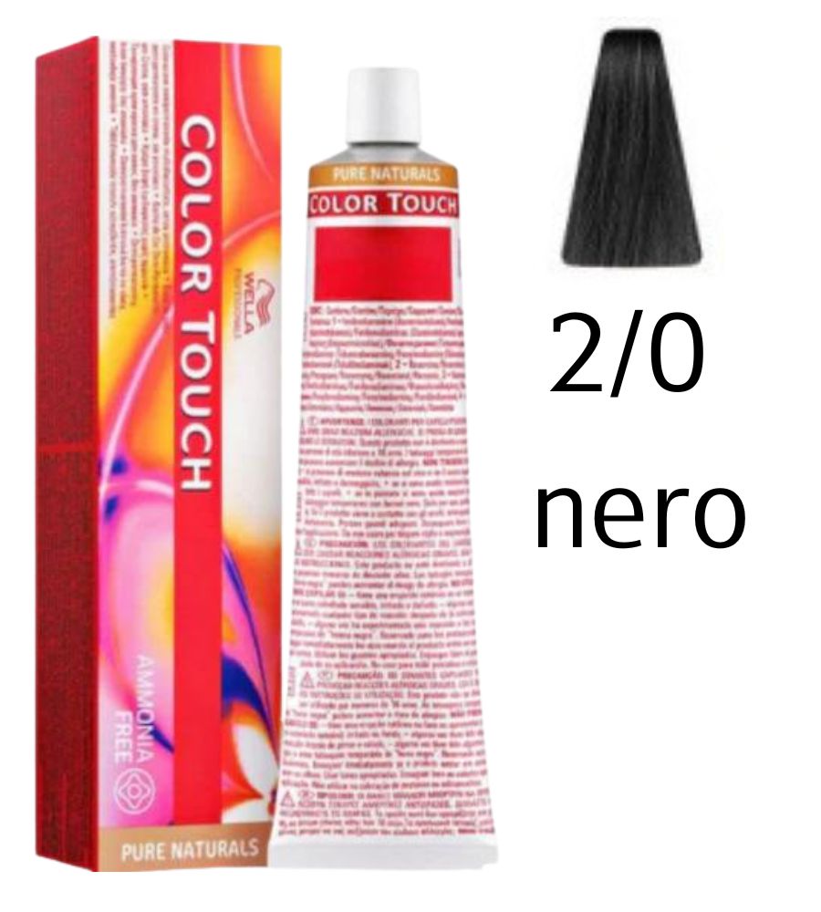 Tintura Color Touch Wella 60ml 2/0 Nero