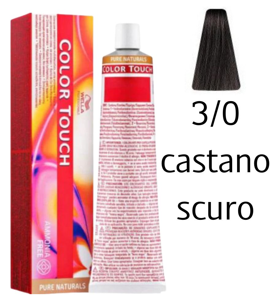 Tintura Color Touch Wella 60ml 3/0 Castano Scuro