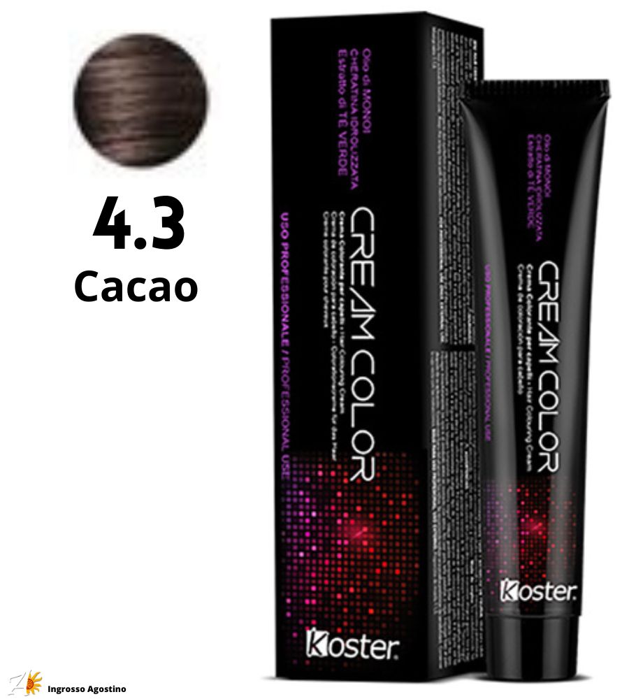 Tintura Koster Cream Color 100ml 4.3 Cacao