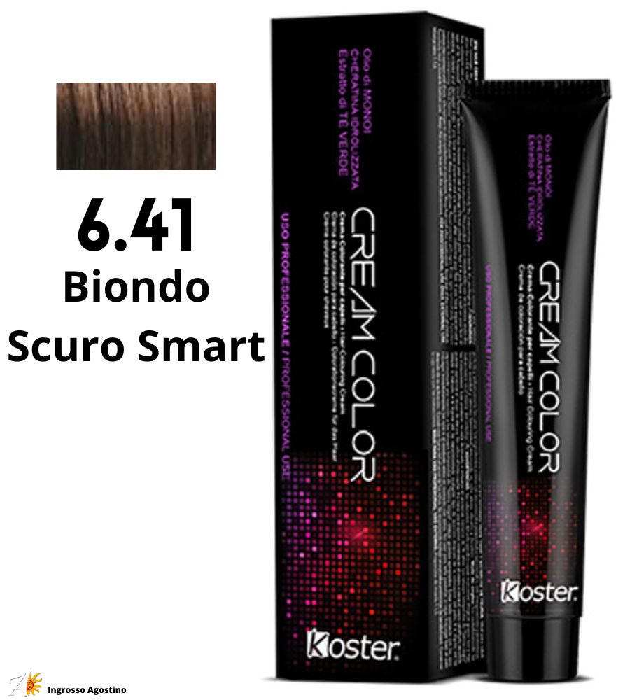 Tintura Koster Cream Color 100ml 6.41 Biondo Scuro Smart