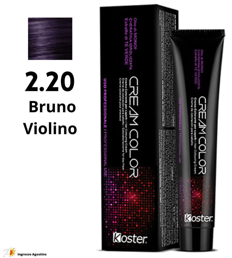 Tintura Koster Cream Color 100ml 2.20 Bruno Violino