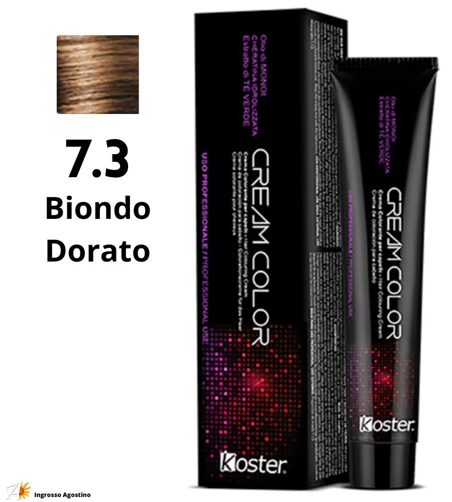 Tintura Koster Cream Color 100ml 7.3 Biondo Dorato