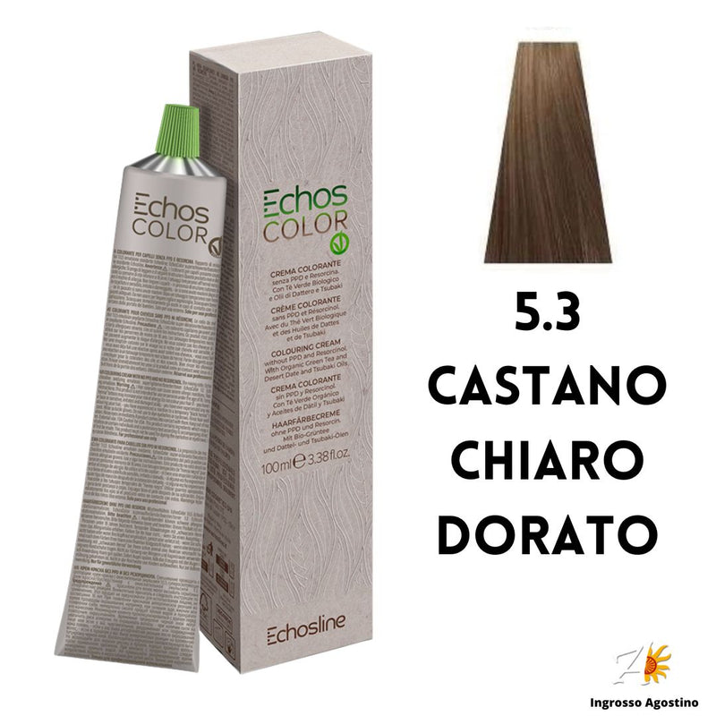 Echosline Echos Color Vegan 5.3 Castano Chiaro Dorato 100ml