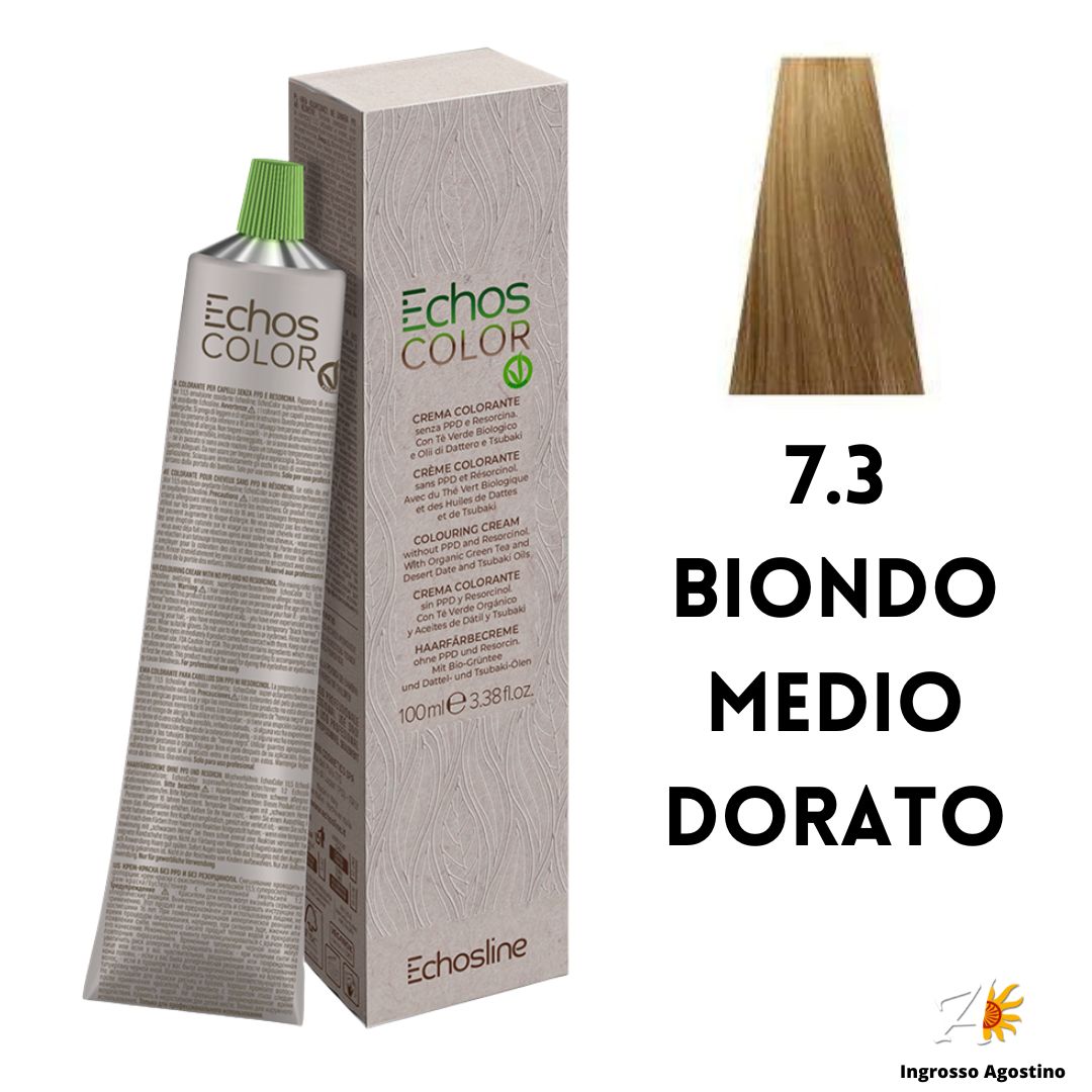 Echosline Echos Color Vegan 7.3 Biondo Medio Dorato 100ml