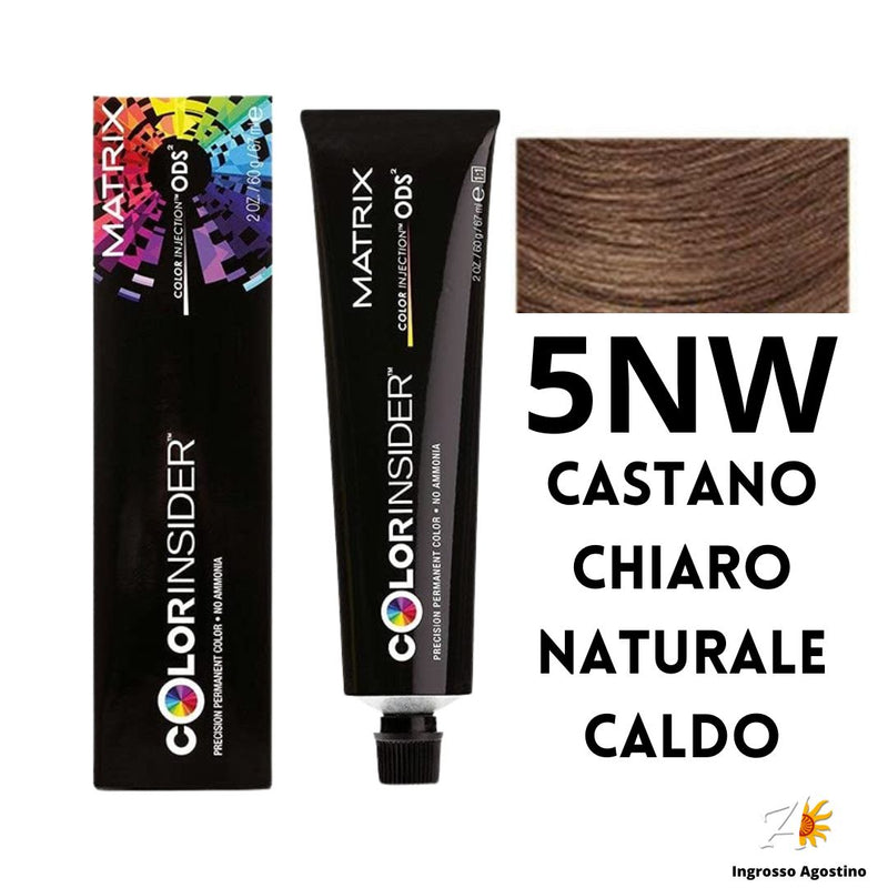 Colorinsider Matrix 67ml 5NW Castano Chiaro Naturale Caldo