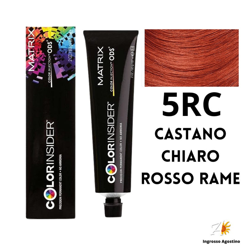 Tintura Colorinsider Matrix 67Ml 5RC Castano Chiaro Rosso Rame