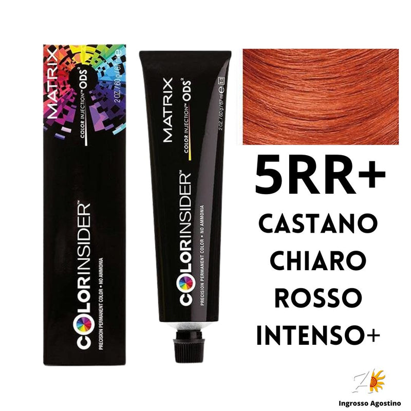 Tintura Colorinsider Matrix 67ml 5RR+ Castano Chiaro Rosso Intenso+