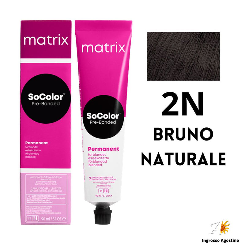 Tintura SoColor Matrix 2N Bruno Naturale 90ml