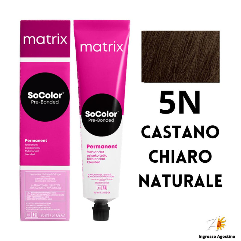 Tintura SoColor Matrix 5N Castano Chiaro Naturale 90ml