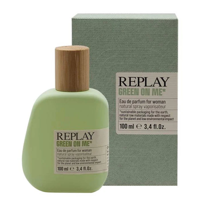 Replay Green on Me - Set Regalo Donna EDP 100ml + Pochette