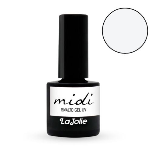 Smalto Semipermanente Midi La Jolie 7ml Bianco latte 2