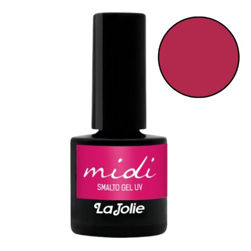 Smalto Semipermanente Midi La Jolie 7ml Viola tendente al fucsia 9