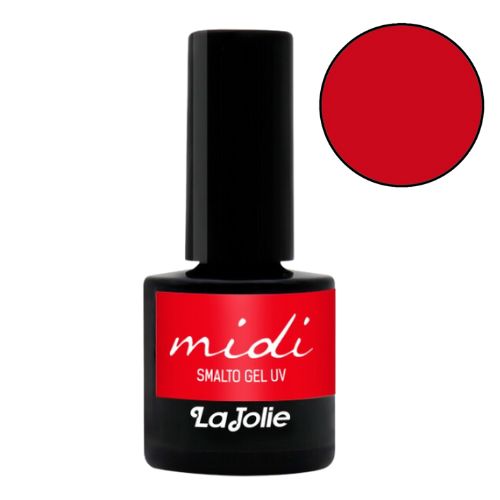 Smalto Semipermanente Midi La Jolie 7ml Rosso fiery red 12