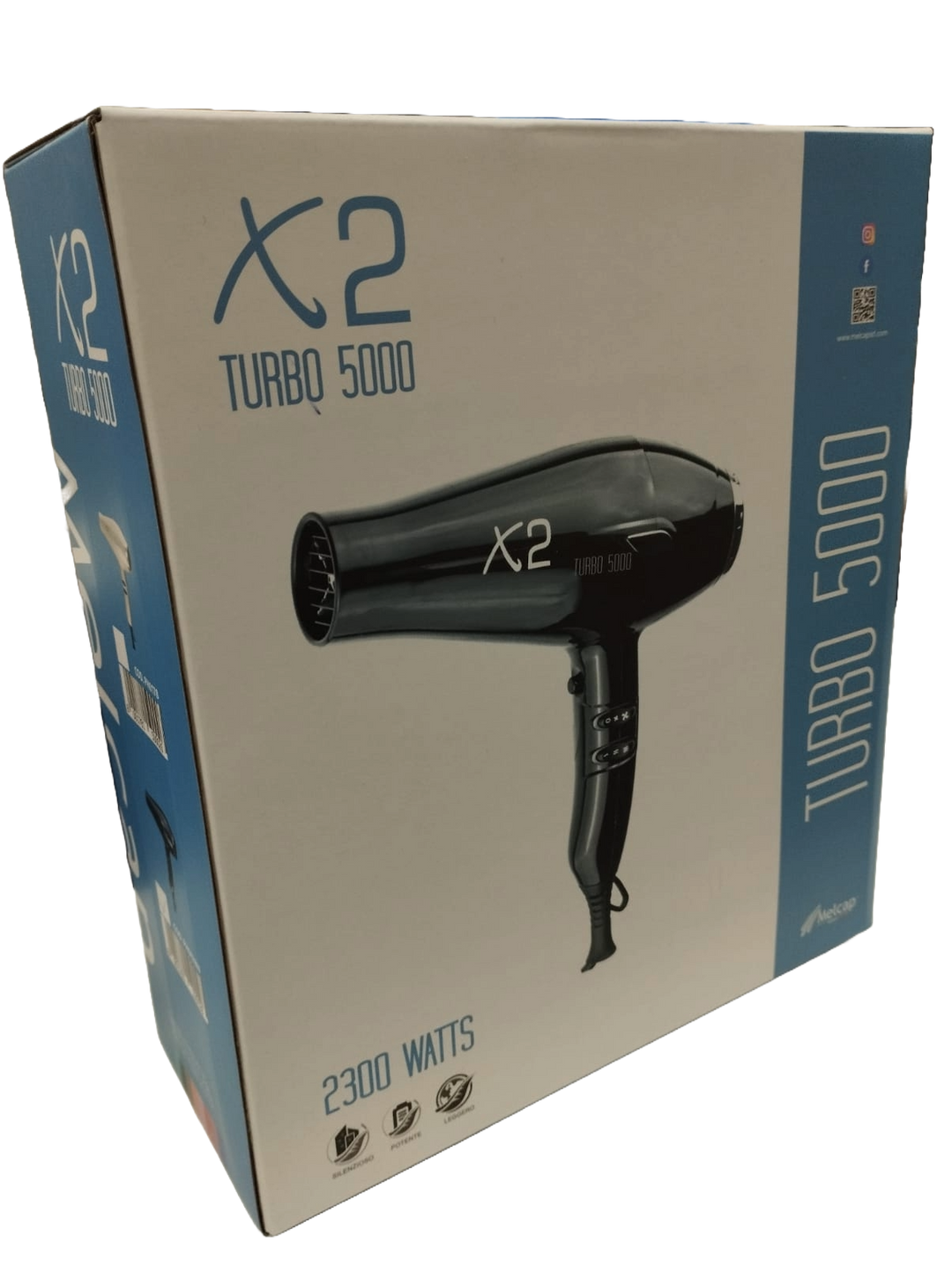 Phon Capelli X2 Turbo 5000 Nero