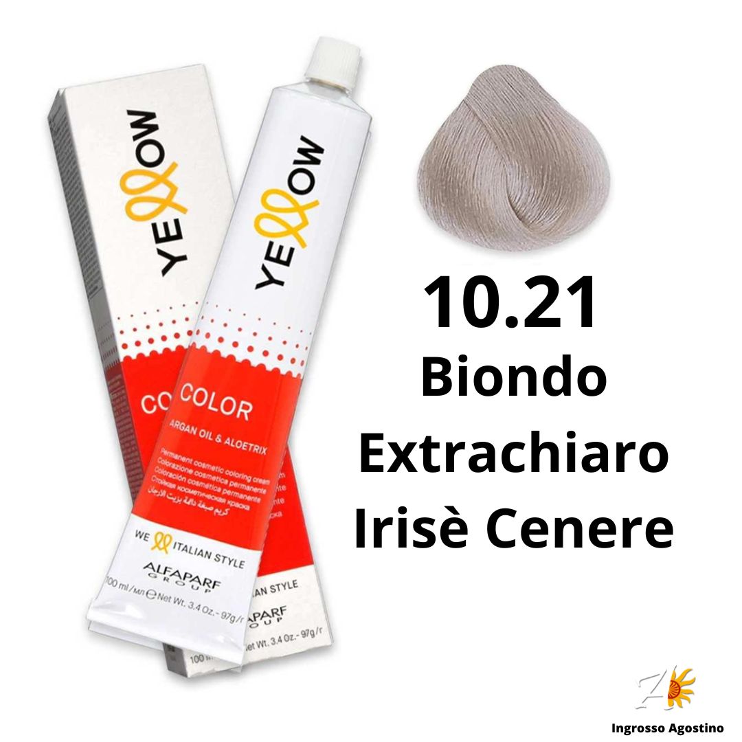 Yellow Alfaparf Dye 100ml 10.21 Extralight Ash Iris Blonde
