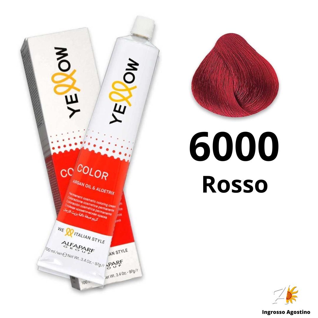 Yellow Alfaparf dye 100ml 6000 Red