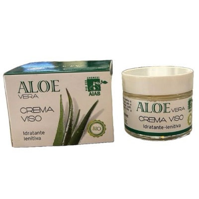 La Dispensa Cosmesi Naturale - Crema Viso BIO Aloe Vera 40% Idratante Lenitiva - 50 ml