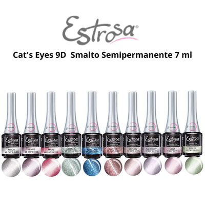 Estrosa - Smalto Semipermanente Colorato Linea Cat's Eyes - 7 ml