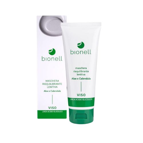 Maschera Viso Lenitiva Bionell 100ml Aloe e Calendula