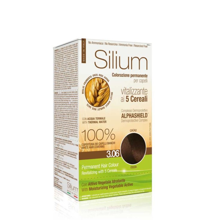 Colorazione Silium Permanente Per Capelli 3.06 Cacao