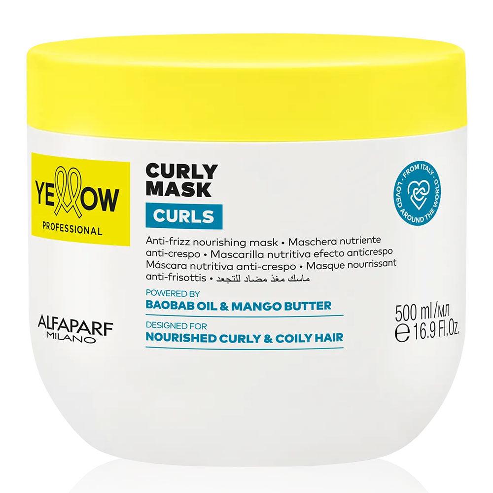 Curly Mask Yellow Alfaparf 500ml