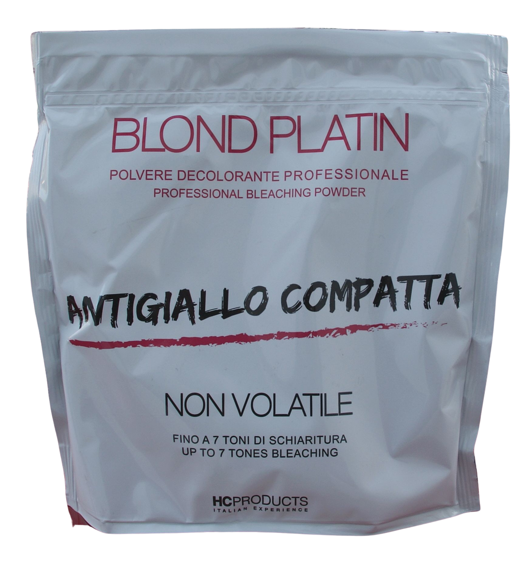 Polvere Decolorante Antigiallo Blond Platin 7 Toni 450g